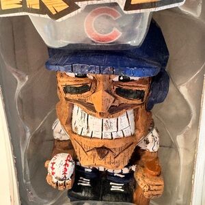 Chicago Cubs Item Sticker - Orange Barcode Label